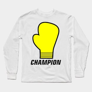 Athletic champion workout and gym t shirt for athletes. Long Sleeve T-Shirt